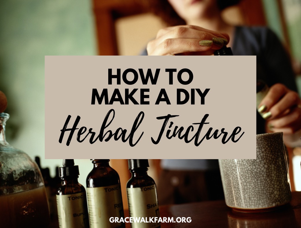 How to Make Tinctures: Preserved Medicinal Herbs in Liquid Form